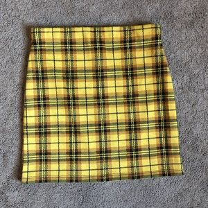 Plaid skirt